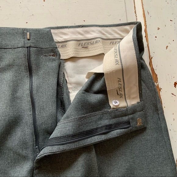 Vintage 1980’s Polyester Perma Prest Retro Pants - Picture 9 of 12